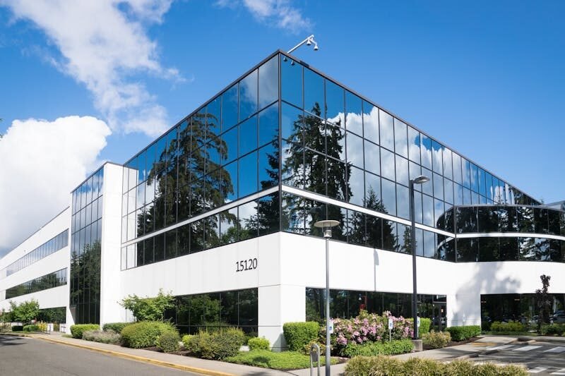 Commercial Building Tinting